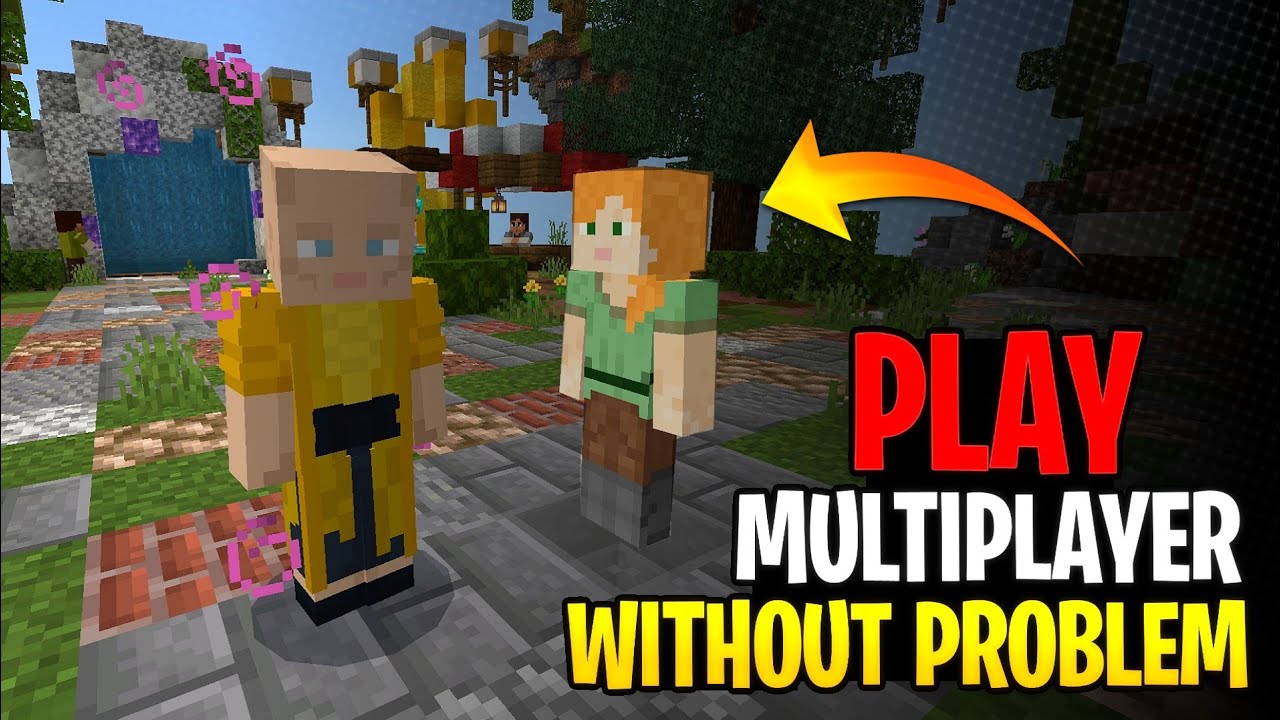HOW TO PLAY MINECRAFT MULTIPLAYER WITHOUT PROBLEM MINECRAFT