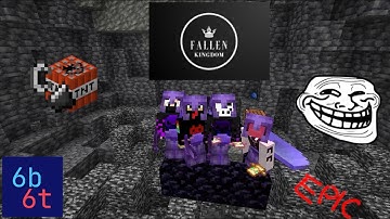 Griefing 100 Dub Stash with Fallen Kingdom (6b6t)