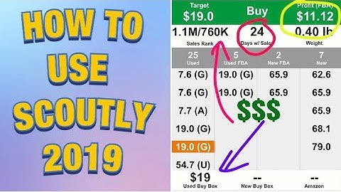 SCOUTLY/FBA SCAN 2019: Selling Merchant or FBA? Different modes tutorial