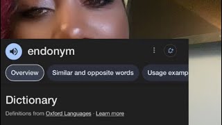 Stop Arguing Over Normal Black American Endonyms