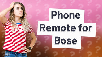 Can I use my phone as a remote for Bose Wave radio?