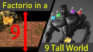 Can I BEAT Factorio In The Mathematically Shortest Possible World?