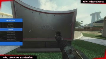 Black Ops 2 New Mod Menu Design illusion V1 Preview!