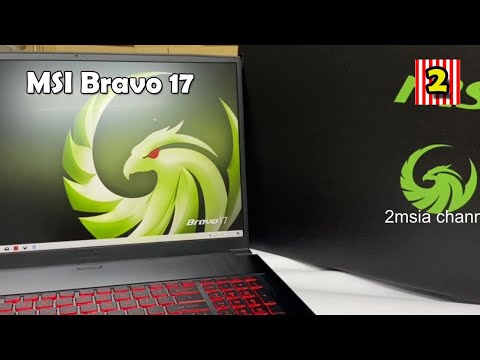 MSI Bravo 17 Ryzen 7 4800H With 8 Core Gaming Laptop Unboxing With Radeon RX5500 Graphic Card