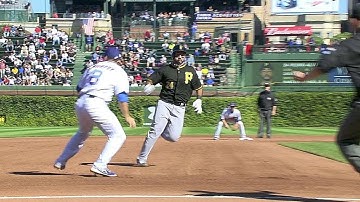 PIT@CHC: Alvarez advances three bags on an error