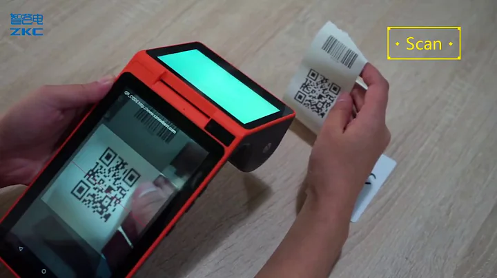 ZKC PC900S dual screen POS Terminal for Loyverse POS printing