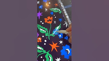 Vector Repeat Pattern in Affinity Designer #art #artshorts #flowers #floral #berlin #cute #vector