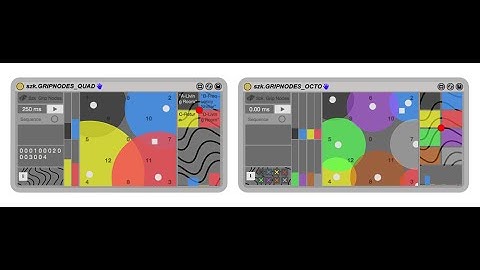 Grip Nodes / 4x-8x XY Modulator - Max For Live device