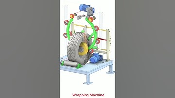 Wrapping Machine 3d Animation #3D #animation