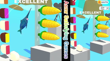 Slice it All Game! Satisfying and relaxing ASMR slicing video