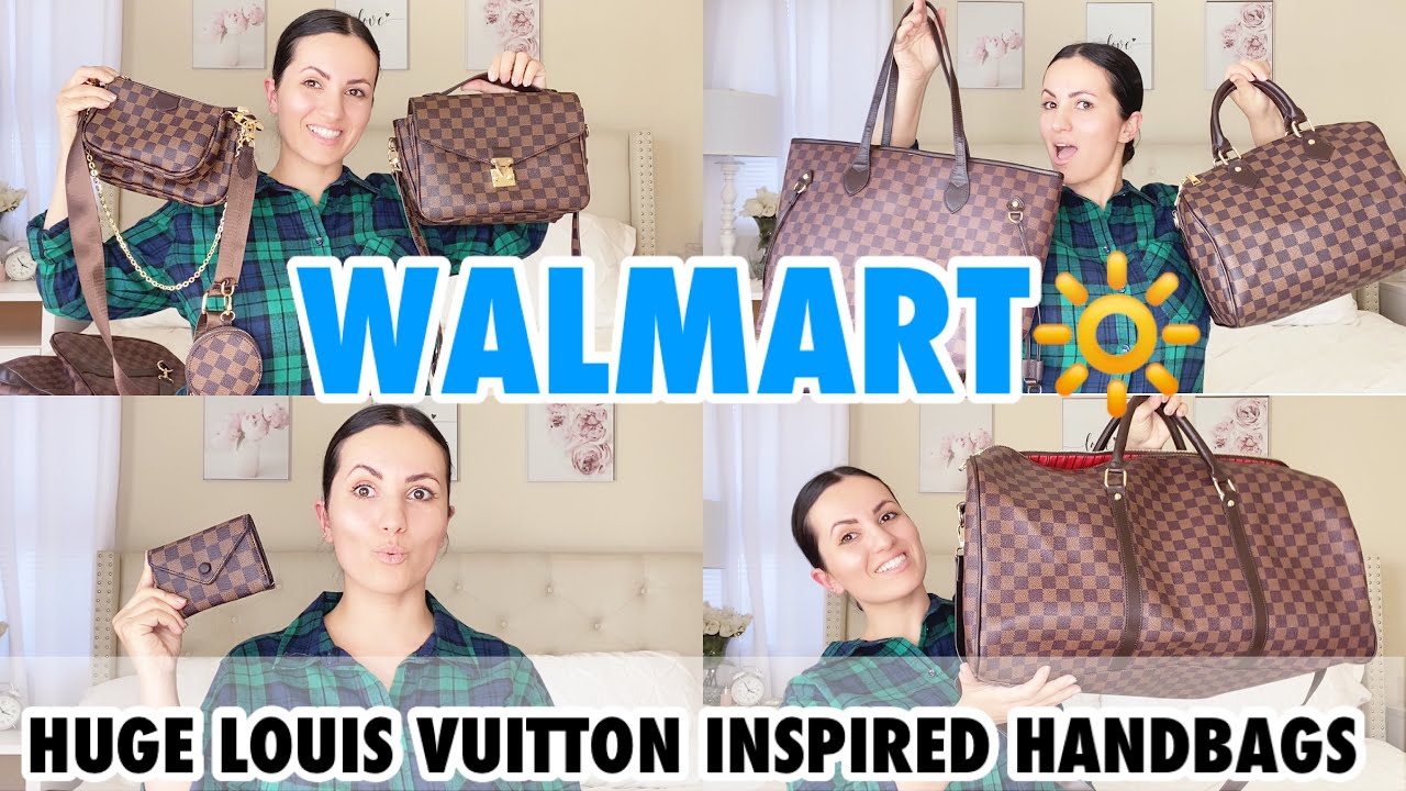 HUGE WALMART LOUIS VUITTON INSPIRED HANDBAGS 2022  Is It Worth It?! MUST  SEE!!!!😍 1 Year Update 