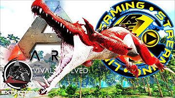 ARK: SURVIVAL EVOLVED: First ALPHA TAMES and Adventure! [ RePuG EXTINCTION CORE MODDED EP 4]