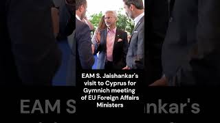 Jaishankar in Cyprus with EU Foreign Ministers