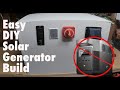 DIY Solar Generator or Power station build.  Cheaper than a Jackery, Bluetti or Ecoflow