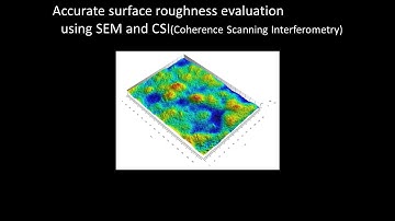 [Materials] Accurate surface roughness evaluation using SEM and CSI