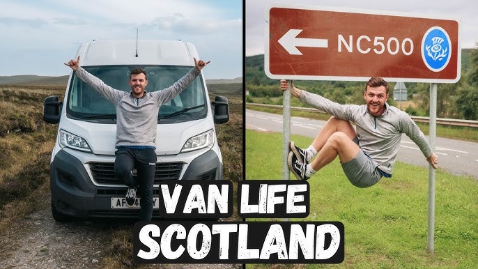 On the Road Again! // Van Life as a Family in Scotland 