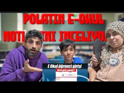 E-OKUL NOTLARINI İNCELEDİM ŞOK OLDUM OKULDAN ALIRIYORUM POLATI !!