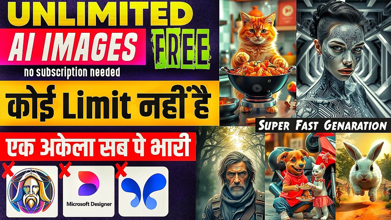 इस AI से Unlimited High-Quality Image बनाओ Free में | Free Ai for unlimited Imeges !