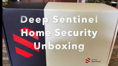 Deep Sentinel Smart Home 3-Cam Security Kit Unboxing