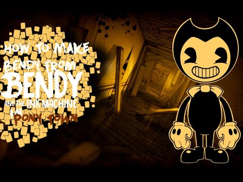How To Make Bendy (BATIM) In Pony Town - YouTube