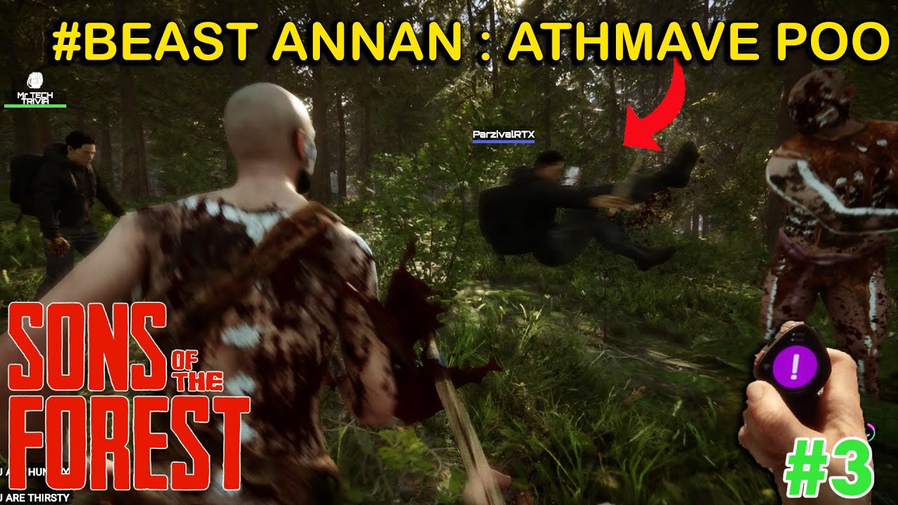 GPS TRACKING GONE WRONG IN SONS OF FOREST !! @abitbeast - YouTube