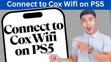 How to connect to cox wifi on PS5 l How to use cox wifi on PS5