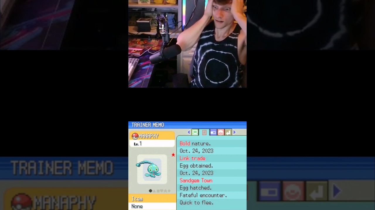 ✨SHINY MANAPHY✨ after 3 YEARS and 4,484 egg hatches! #pokemon #shinyhunting #shinypokemon #shinyhunt