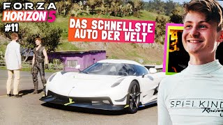 DAS SCHNELLSTE AUTO DER WELT FAHREN | Forza Horizon 5 #11 | Dner