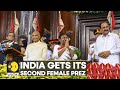 Droupadi Murmu takes oath as India's 15th President | First tribal woman President of India | WION