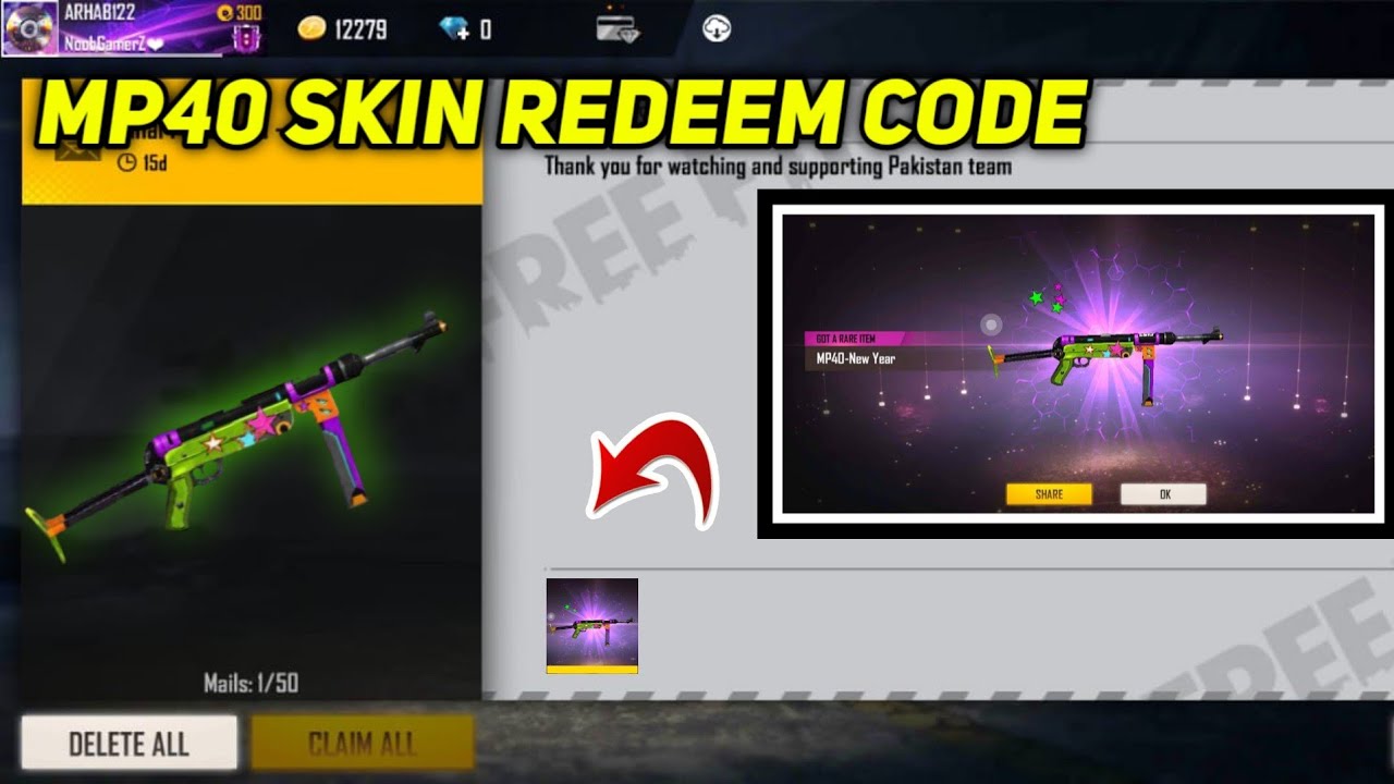 37+ MOD Hack Free Fire Free Poker Mp40 Skin Redeem Code FIRETOOL.XYZ