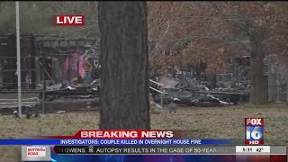 Yell County House Fire