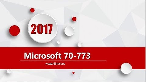 Microsoft MCSE 70-773 latest exam questions