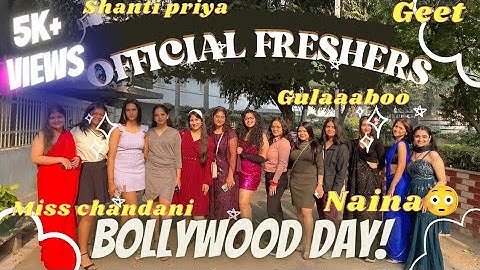 #bollywoodday 💅|| OFFICIAL #freshersparty2022 FT. #IGDTUW 🤩|| AARAMBH (#dtu 