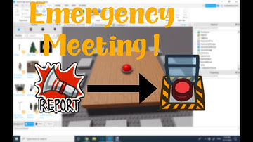 How to make an Emergency Meeting Button/ GUI In Roblox Studio !