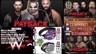 WWE PAYBACK WATCH ALONG LIVE REACTIONS