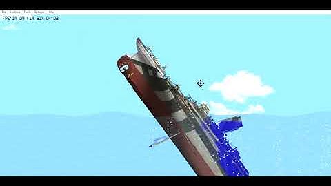 Sinking the HMT Olympic! S1 E1 Floating Sandbox :D