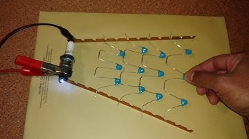 Simple Plasma Ignition - Capacitance Effect