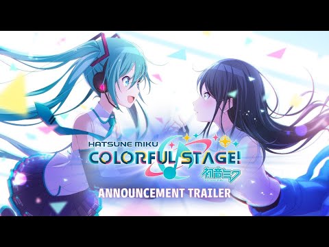 Hatsune Miku: COLORFUL STAGE! - Announce Trailer