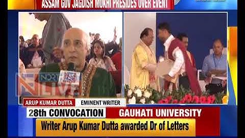 Gauhati University holds 28th Convocation ceremony