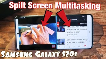 How to Enable/Use Split Screen Multitasking + Tips | Samsung Galaxy S20, S20+ & S20 Ultra