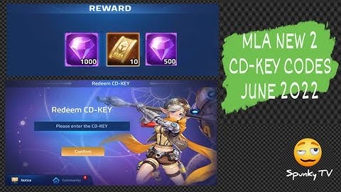 MLA NEW CD-KEY CODES JUNE 2022