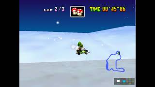 [TAS] Mario Kart 64 - FS New Corner Cutter Shroomless Demo