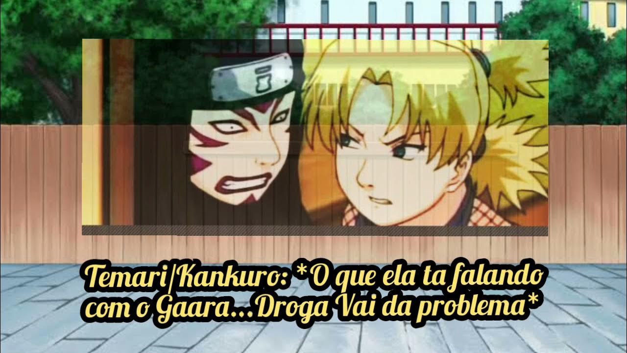 Primeiro rascunho do Gaara mostra um visual completamente