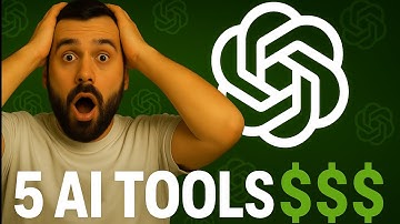 Use These 5 AI Tools To Make Money Before Everyone Else Does!