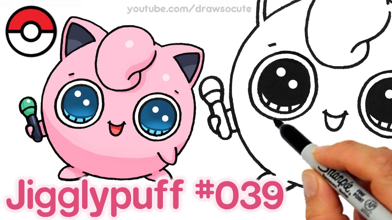 Fun and easy how to draw so cute pokemon tutorial for kids