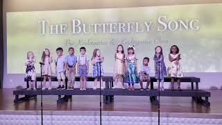 2023 GAA Spring Concert - Pre-K & Kindergarten Choir - The Butterfly Song