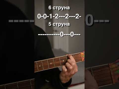 ПРОСТАЯ мелодия на гитаре ДЛЯ НАЧИНАЮЩИХ