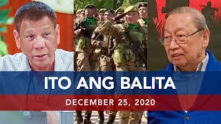 UNTV: Ito Ang Balita | December 25, 2020