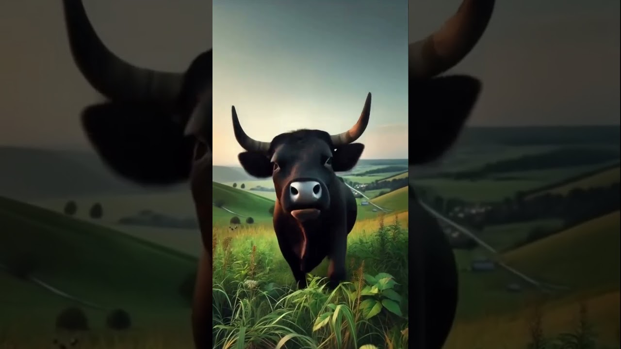 lion and cow story 😍 