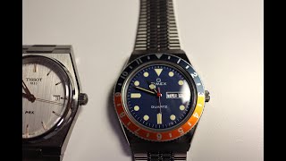 Q Timex  38mm Reissue - Blue & Orange-